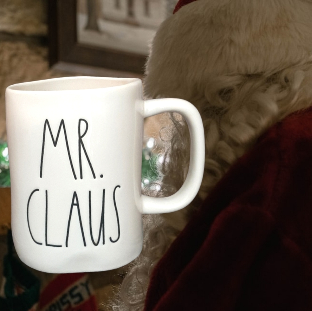 Rae Dunn Mr Claus mug